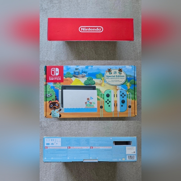 Nintendo Switch - Animal Crossing Limited Edition Handheld Game Console - Picture 11 of 12